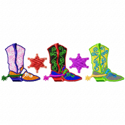 Cowboy And Hunter Embroidery Design 3 Cowboy And Hunter Embroidery Design 3